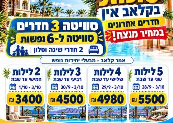 קלאב אין בנאר סוכות